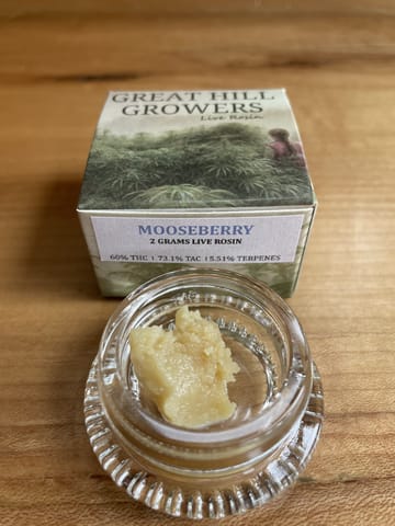 Mooseberry Live Rosin 2g
