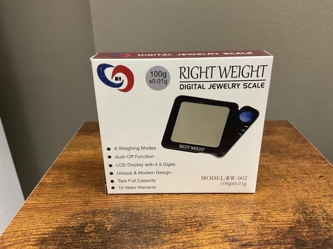 Right Weight Digital Jewelry Scale