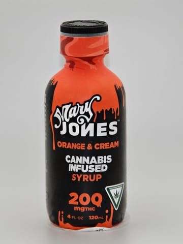 Mary Jones | Syrup | Orange & Cream 200mg
