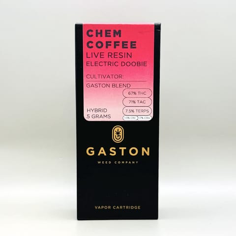Chem Coffee Live Resin | Half Gram Electric Doobie