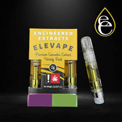 Elevape | Hooch & LA Purple Punch | 2PK | 1G Each | Cured Resin | Cartridge