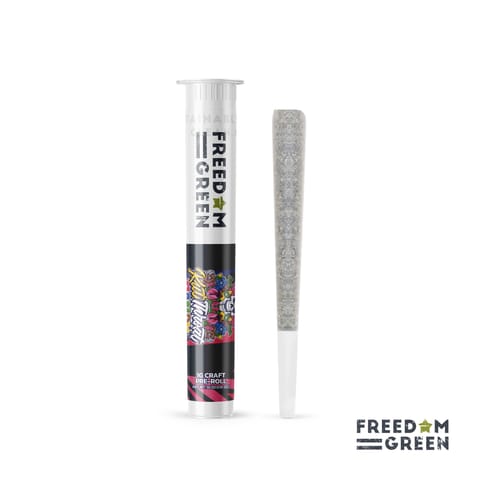 Freedom Green - Kut Throat Candy - 1g Pre Roll