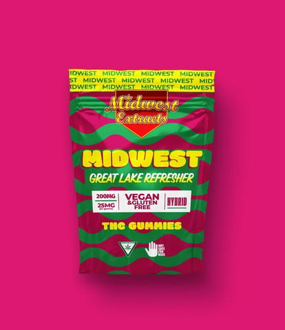 Great Lakes Refresher 200mg Gummies (Hybrid)