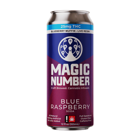 Blue Raspberry 25mg (Magic Number)