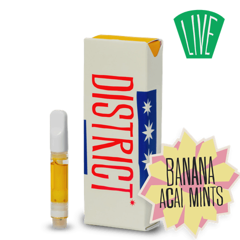 Banana Acai Mints | Vape Cart | Live Resin