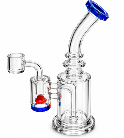 Colored Glass Bong - 8"