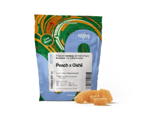 PEACH X OISHII | MFNY | 10PK LIVE RESIN GUMMIES