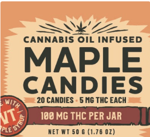 Maple Hard Candies