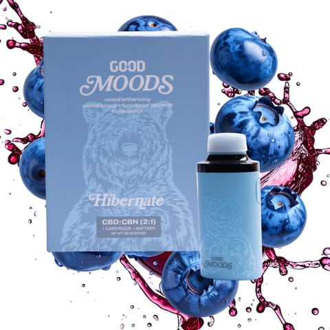 GOOD Moods Hibernate 2:1 (2g) CBD:CBN Avatar Disposable Cartridge by GOOD Cannabis
