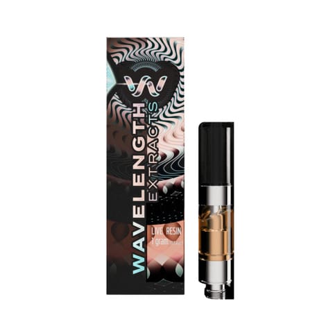Wavelength Extracts Live Resin Cartridge | Wedding Mints 1g Rec