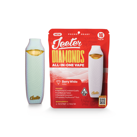 JEETER - LIQUID DIAMONDS ALL IN ONE - BERRY WHITE - 1G