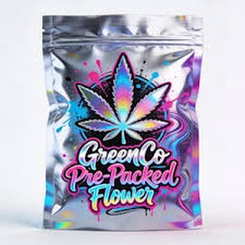 Greatful Breath x Highschool Sweetheart Pre-Packed Flower Oz.