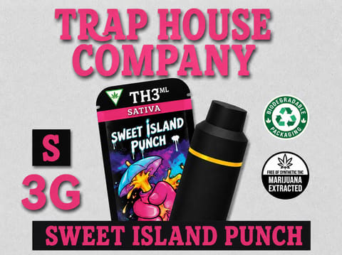 THC TH3ML Disposable 3ml Vape - Sweet Island Punch