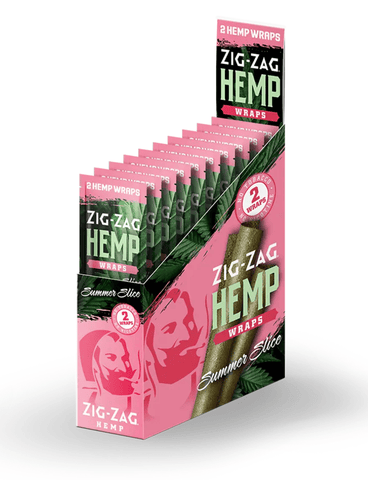 Zig Zag - Summer Slice - Hemp Wraps - 2pk