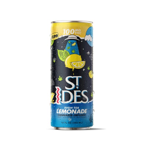 ST IDES - LEMONADE-TEA | 12OZ HIGH TEA 100MG