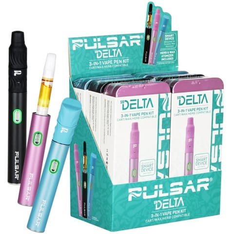 Steep Slope Vape | Pulsar 510 Delta 3-in-1 Smart Battery Vape Pen Kit