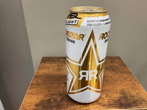 Rockstar Discrete White Energy Drink