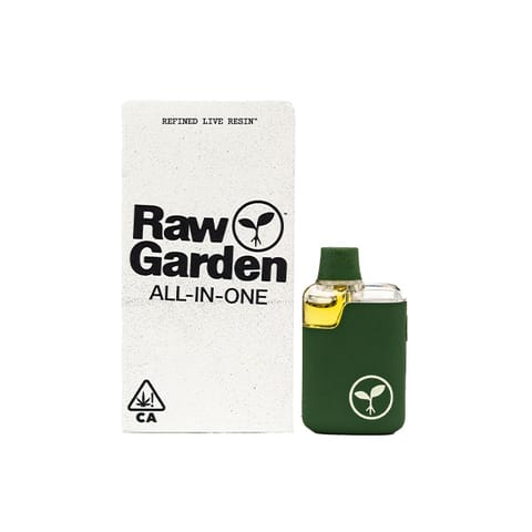 RAW GARDEN - LIVE RESIN ALL IN ONE - CHERRY KUSH BREATH - 1G