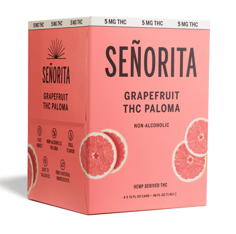 Senorita - Grapefruit Paloma - 5mg THC - 4-Pack