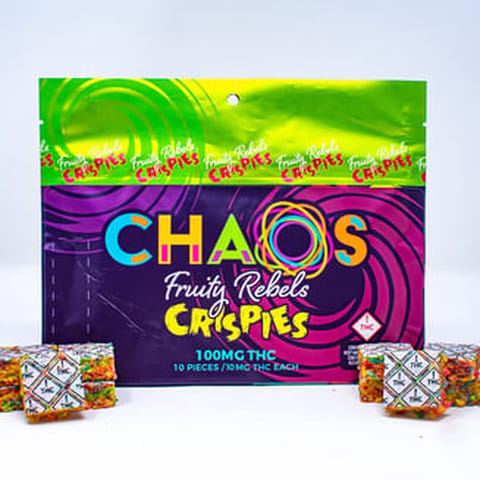 Chaos Crispies Fruity Cripsy 100mg