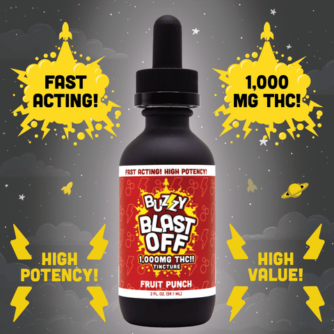 Fruit Punch Blast Off! Tincture - 1000mg