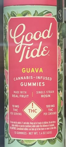 Good Tide | Guava Hybrid | Gummies | 100mg | 10ct