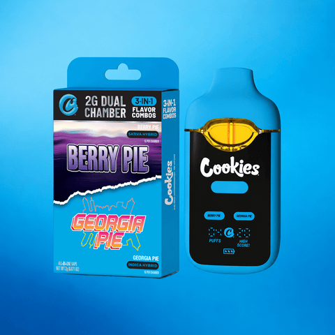 Cookies - 2g Dual AIO Vape - Berry Pie x Georgia Pie