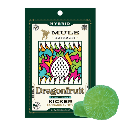 Mule Kicker Gummies | Dragonfruit 100mg