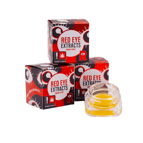 RED EYE EXTRACTS | BUDDER | STRAWBERRIES & KUSH | SATIVA | 1 GRAM