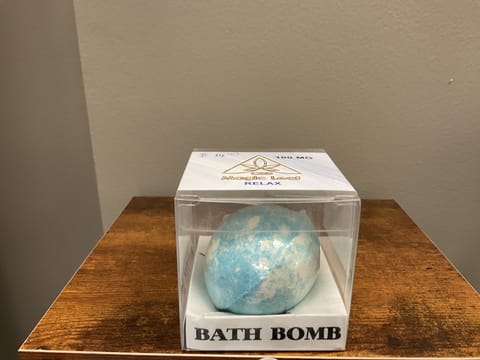 Cbd Magic Leaf Bath Bomb Relax