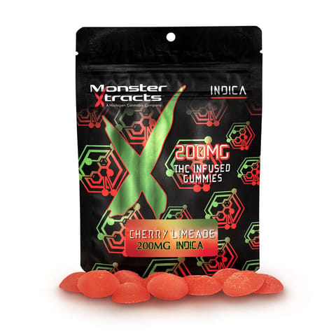 GUMMY - CHERRY LIMEADE - 20mg/pc - MONSTER X