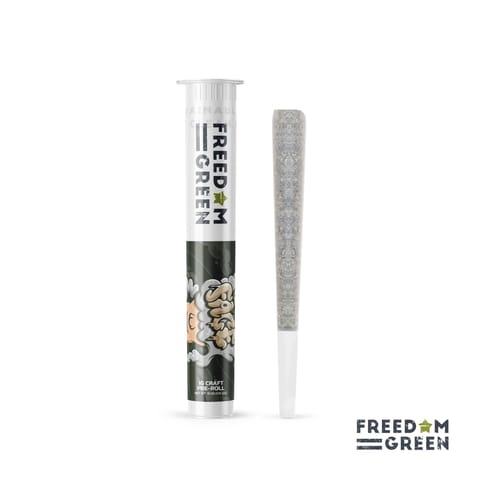 Freedom Green - Gas Face - 1g Pre Roll
