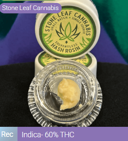 GMO X Sugarshack Rosin Stone Leaf