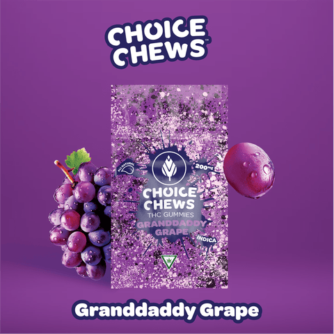CHOICE | GRANDDADDY GRAPE | GUMMY | 200MG