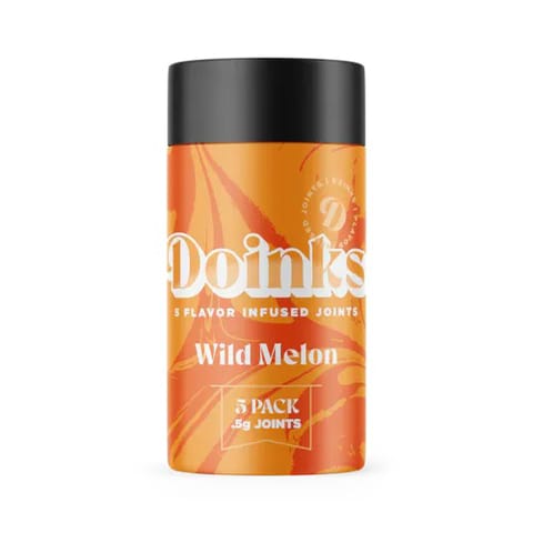 Doinks Infused Joint 5 Pack | Wild Melon 2.5g Rec