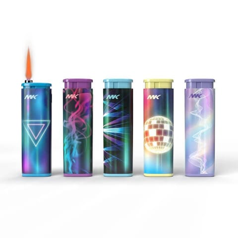 Mk Lighter Edmgenre Series, Windproof Flame, Pocket Lighters