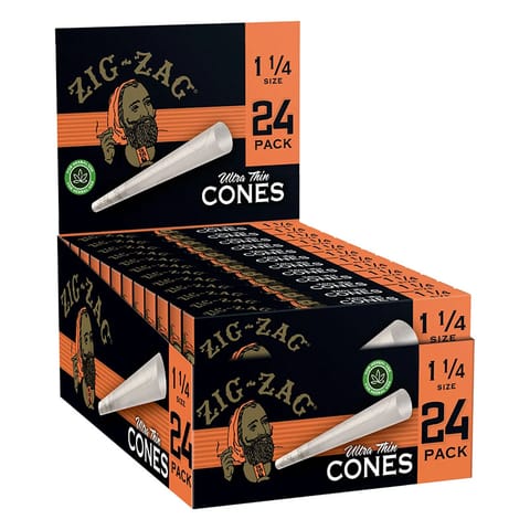 Zig-Zag Ultra Thin Cones, 6pk