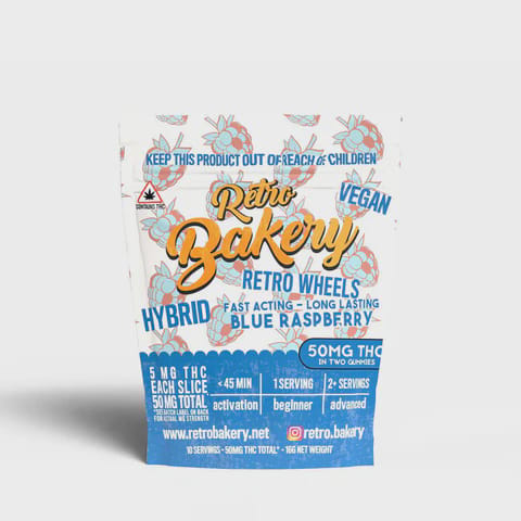 Retro Bakery Blue Raspberry Retro Wheel