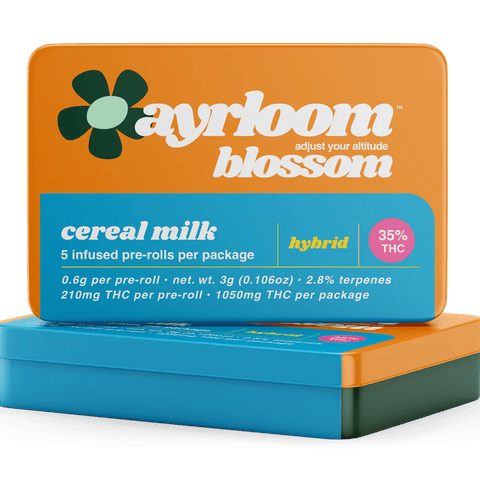 Ayrloom (5pk x 0.6g) Pre-Rolls - Cereal Milk