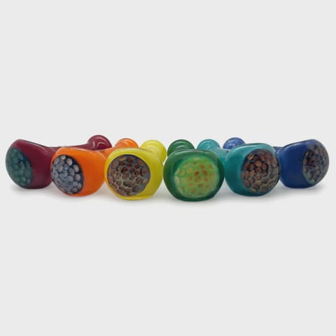 Fume Honeycomb Handpipe | USA Glassworks |