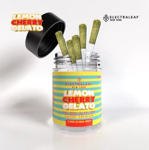 Lemon Cherry Gelato - .5g 5pk - Pre-Rolls