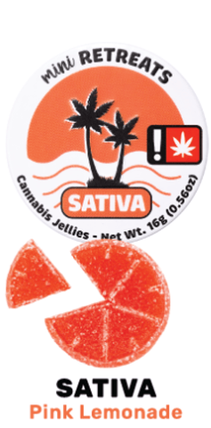 Retreats | Pink Lemonade | Super Boof | Mini Sativa 100mg 2pk