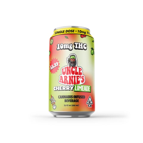 KB - UNCLE ARNIES - THC BEVERAGE - CHERRY LIMEADE - 10MG