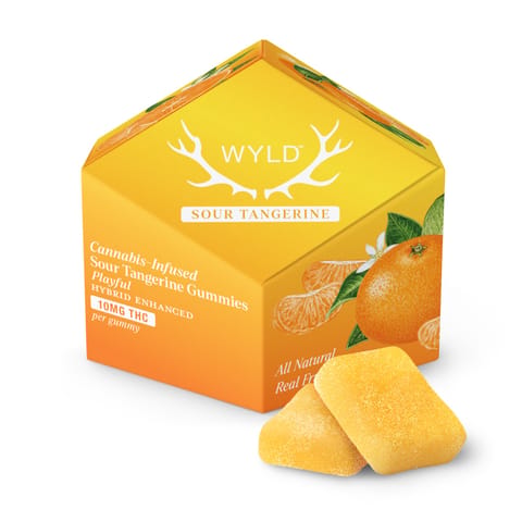 Wyld Gummies | Sour Tangerine Hybrid 100mg