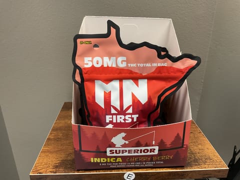 Mn First Superior Cherry Berry Indica Gummies