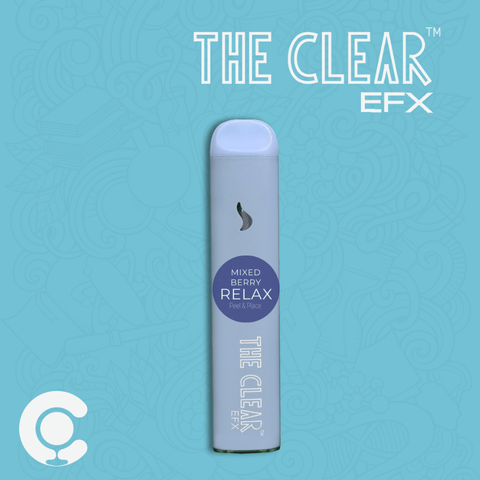 The CLEAR EFX All in One Vape 1000mg | Relax | Mixed Berry