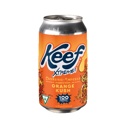 Keef | Orange Kush Xtreme | 100mg Soda