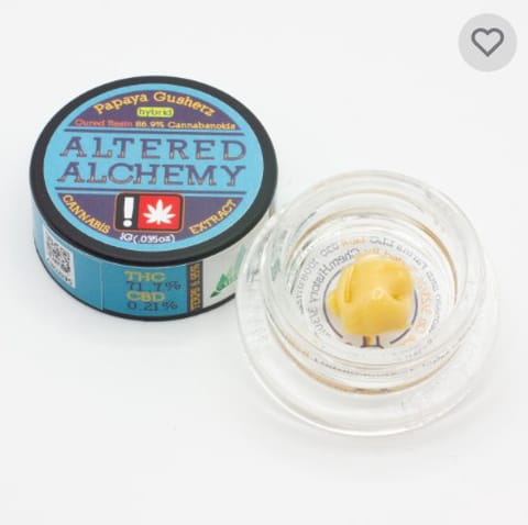 Altered Alchemy | Papaya Gusherz | 1G | Cured Resin | Extract