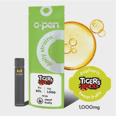 O.pen | 1000mg A.I.O. - Tigers Blood (H)