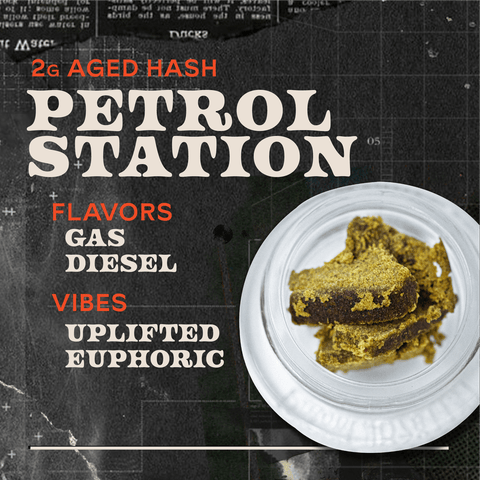Petrol Station - 2g Aged Hash Concentrate